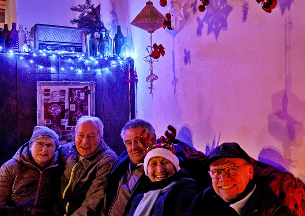 Vánoční setkámní - průjezd