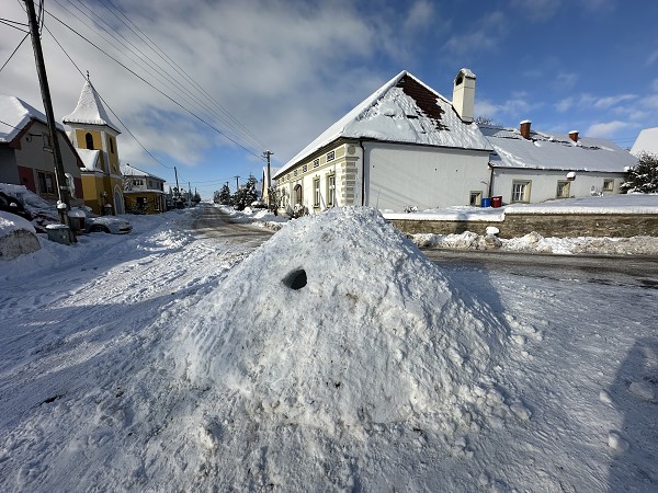 Přišla zima a sníh 2023