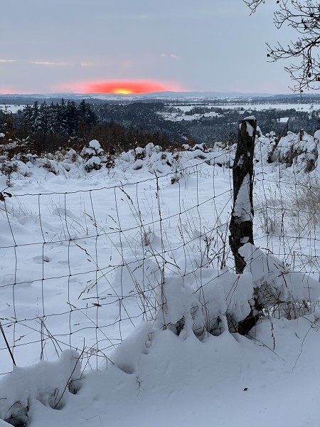 Přišla zima a sníh 2023