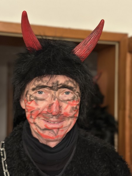 Čerti a Mikuláš s Andělem